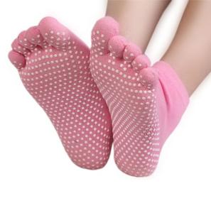 Wholesale Non Slip Full Toe Women &amp; Men Pilates Strong Grip Five Finger Socks from china suppliers