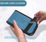 Magnetic Folding Pill Organizer Supplement Case For OTC Medicine, Prescription