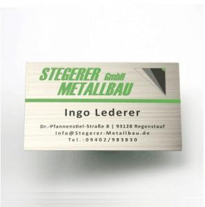 Wholesale Custom stainless steel material unique business cards online from china suppliers