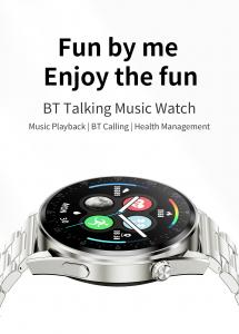 China BT Calling 1.36 Inches Sport Touchscreen Smartwatch With Music on sale