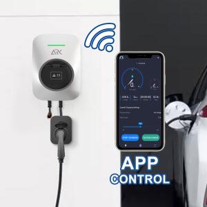 Wholesale Level 2 EV Charge Station Electric Car EV Charger Wall Box Type 2 J1772 7KW Wallbox from china suppliers