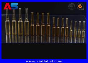 Wholesale Sterial Bulk 10ml 1ml 2ml Glass Vials Amber Ampoule Intramuscular Injection Bottle from china suppliers