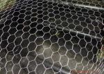 Galvanized Weave 0.7mm Metal Hexagon Mesh 1"X 1" Bwg22