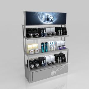 Wholesale GDR03-CB-01 Universal Side Cabinet with Soft Film Light Box and Black Aluminum Price Tag Holder for Specialty Beauty Stores from china suppliers