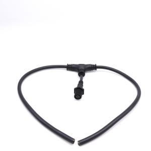 Wholesale Industrial PVC Weatherproof 3 Way T Cable Connector IP68 Circular Shape from china suppliers