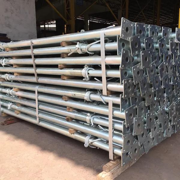 Powder Coating Scaffold Steel Props Prop Jacks With Powder Finish