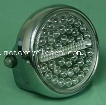 Wholesale Motorcycle motocross LED headlight Bike Blue Red Yellow White from china suppliers