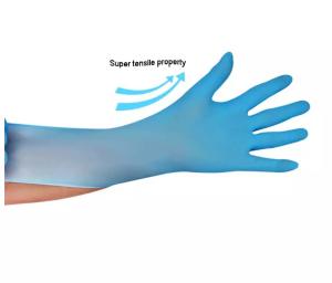 Wholesale Powder Free Blue XL Medical Disposable Nitrile Gloves from china suppliers