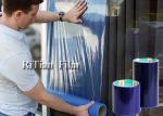 Self Adhesive Blue PE Protective Film For Window Glass Temporary Protection