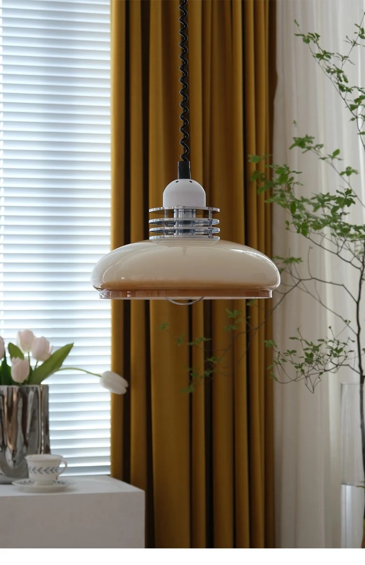 Nordic Retractable pendant light Retro Bauhaus lamp(WH-AP-583)