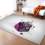 3D living room carpet, bedroom, dining room floor mat, door mat, pattern size