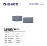 Anisotropic Sintered Anisotropic Sintered Ferrite Is Used In Fan Motors W089A
