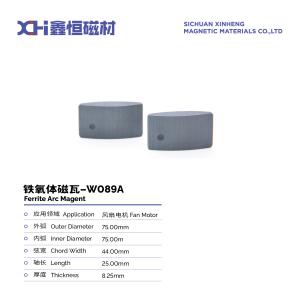 Wholesale Fully Automatic Grinding Of High-Quality Permanent Ferrite Magnet For Fan Motors W089A from china suppliers