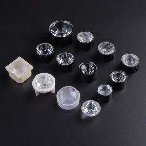 Wholesale Clear Led Collimator PMMA flashlight Lens 40 degree , 93% Transmittance from china suppliers