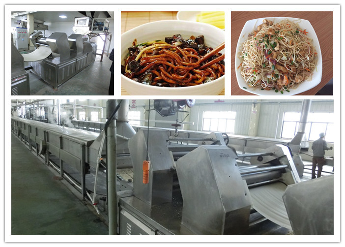 Fried Instant Noodle Processing Machine / Production Line Long Using Life