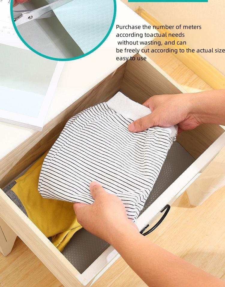 Transitional Design Style XINHUI Non Slip Drawer Liner Shelf Liner Mat 220gsm-650gsm
