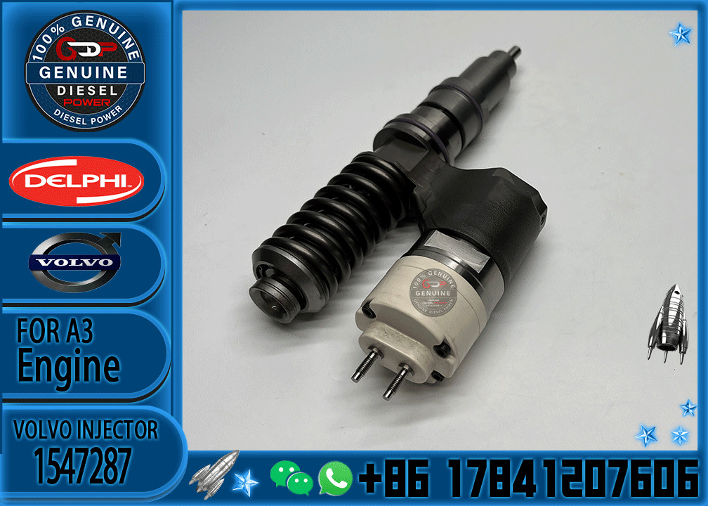 Diesel Engine Fuel Common Rail Injector 1547287 8170998 BEBE4B12003 BEBE4B12004 3155040 RE517661 for VOL D12