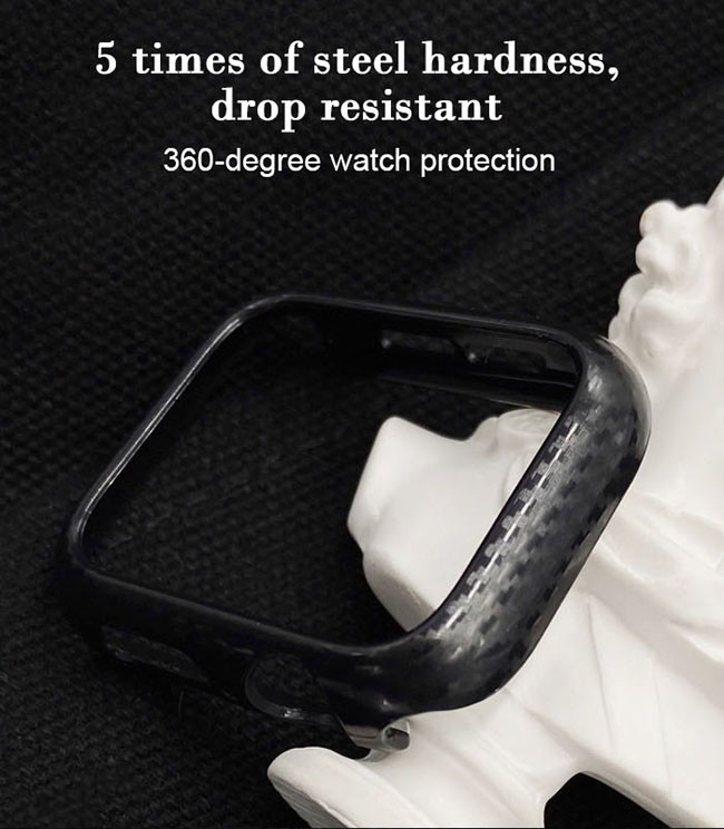 Aerospace Grade Aramid Fiber Watch Case For Apple Watch