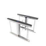 IP42 Pedestrian Swing Barrier Turnstile Gate 1100mm Width