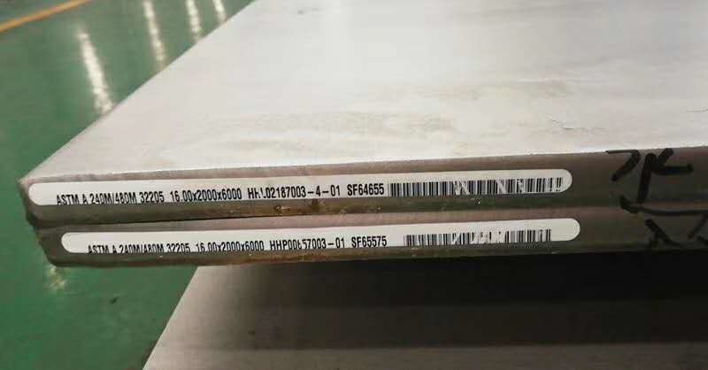 S31803 F51 Stainless Steel Plates 2205 Duplex Steel Plate 2205 3-50mm Hot Rolled Plate S22053