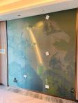 1.8m Width Metallic Wall Covering Stain Resistant For Superior Wall Protection