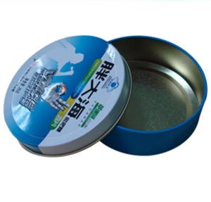 Wholesale Christmas Candy Tins Round Tin Box Cylinder Tin Can with Lid Tinplated Can from china suppliers