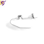 US304 Stainless Steel Metal Spring Clips Flat Wire Tube V Shaped Clamp