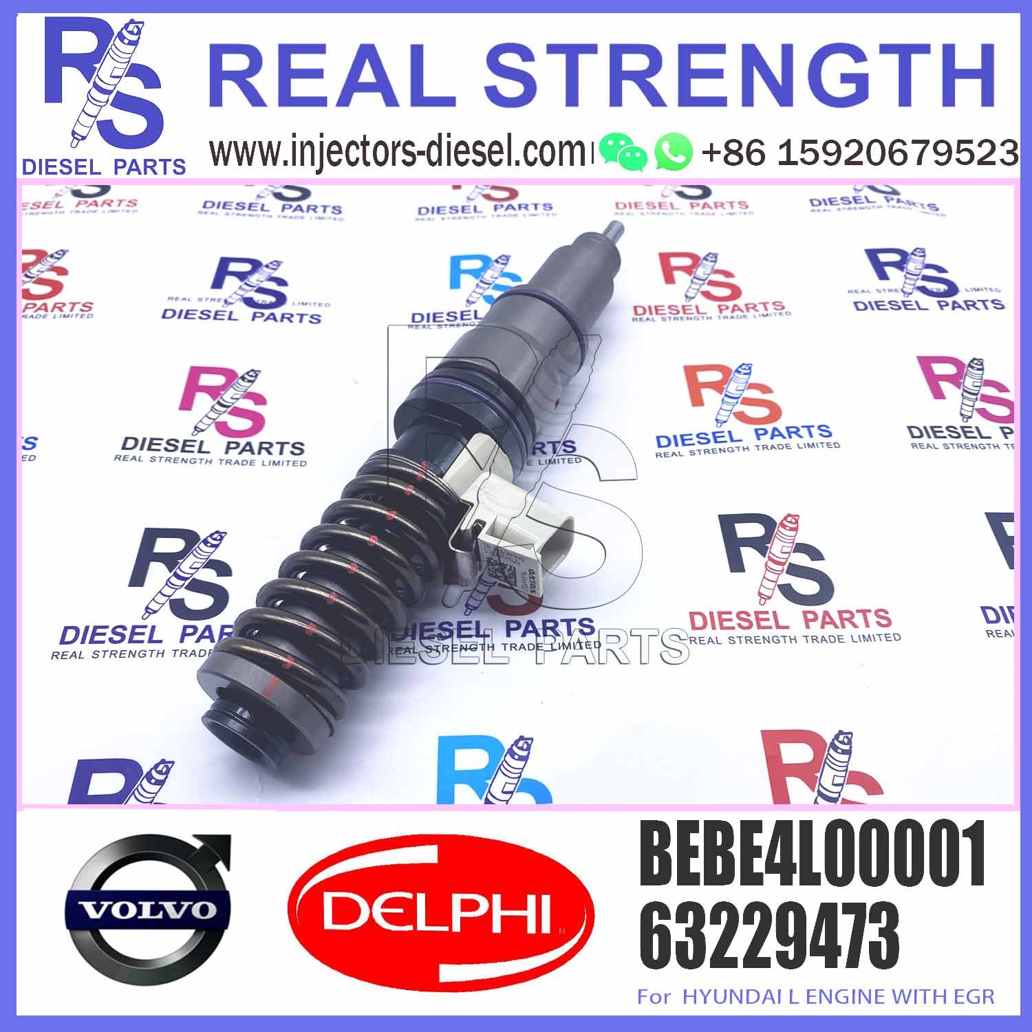 Diesel Fuel Common Rail Injector 33800-84700 3380084700 BEBE4L00001 For E3.5