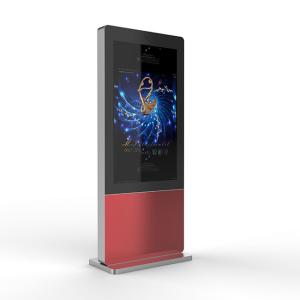 Wholesale Floor Standing LCD Kiosk Displays 55 Inch LCD Screen Advertising Outdoor Waterpoof IP65 IP67 from china suppliers
