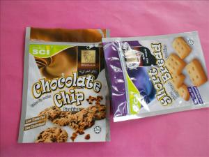 Wholesale OEM Stand Up Zipper Cookies / Snack Bag Packaging with Zip Top from china suppliers