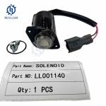 Genuine LL001140 Excavator Hydraulic Pump Solenoid Valve Rotary Solenoid for