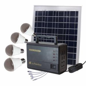 Wholesale Outdoor Camping Solar Panel Light Bulb Kit 325×225×18 Mm 3KG Weight from china suppliers