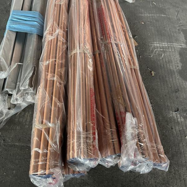 Red Copper Round Bar Rod High-Purity 99.9% Material/ ASTM C1100 Full Hard Copper