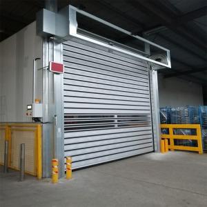 Wholesale 304 Stainless Steel Frame Industrial Security Door for Wind Load Areas from china suppliers