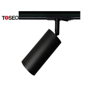 Wholesale Pure Aluminum LED Ceiling Track Lights Fixtures IP20 50000 Life Span from china suppliers