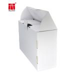 White 128g Corrugated Garment Packaging Box For Shipping ALLICO