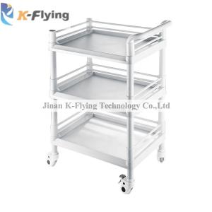 Wholesale Three Layer Hospital Instrument Trolley Diagonal Brake from china suppliers