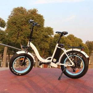 Wholesale Foldable 20 Inch Fat Tire Electric Bike Wattage 351 - 500W Voltage 48V For Girls from china suppliers