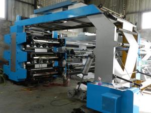 China Computerized Flexographic Printing Machine For Plastic Film / Bag 60m/min on sale