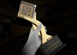 Wholesale Crystal &amp; Zinc Alloy Custom Made Trophy For Quarterly Awards Ceremony from china suppliers
