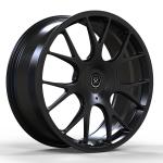 19 Inch Staggered Matt Black 1-Pc Forged Alloy Wheels For Porsch 996 5x130