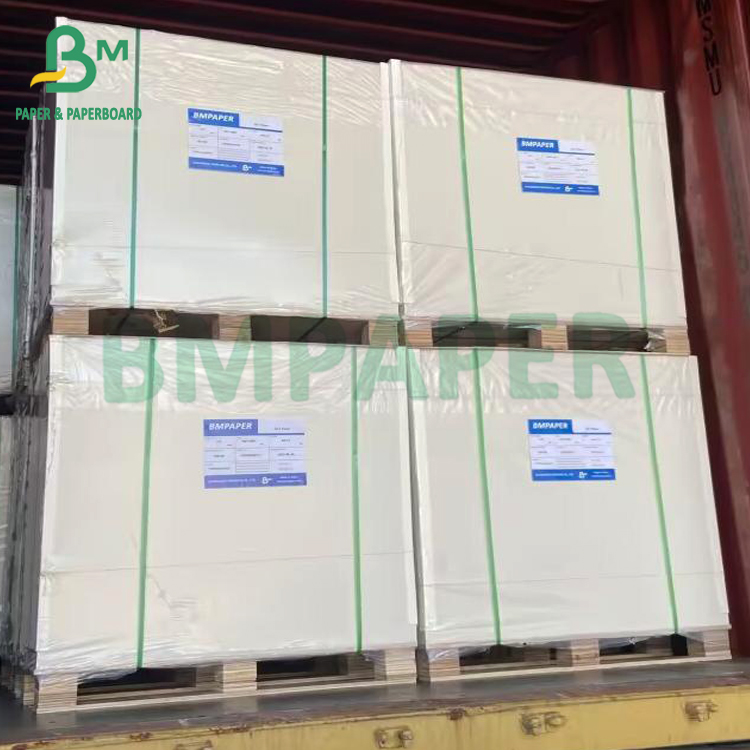 White Cardboard Ivory Board Paper 250gsm C1S FBB Cover Stock Board