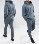 custom wholesale 100% cotton slim fit tracksuit men sport