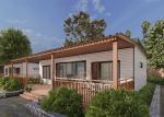 Factory Price 0.75mm Light Steel Frame Modern Prefab Mobile Homes EU/AU Standard