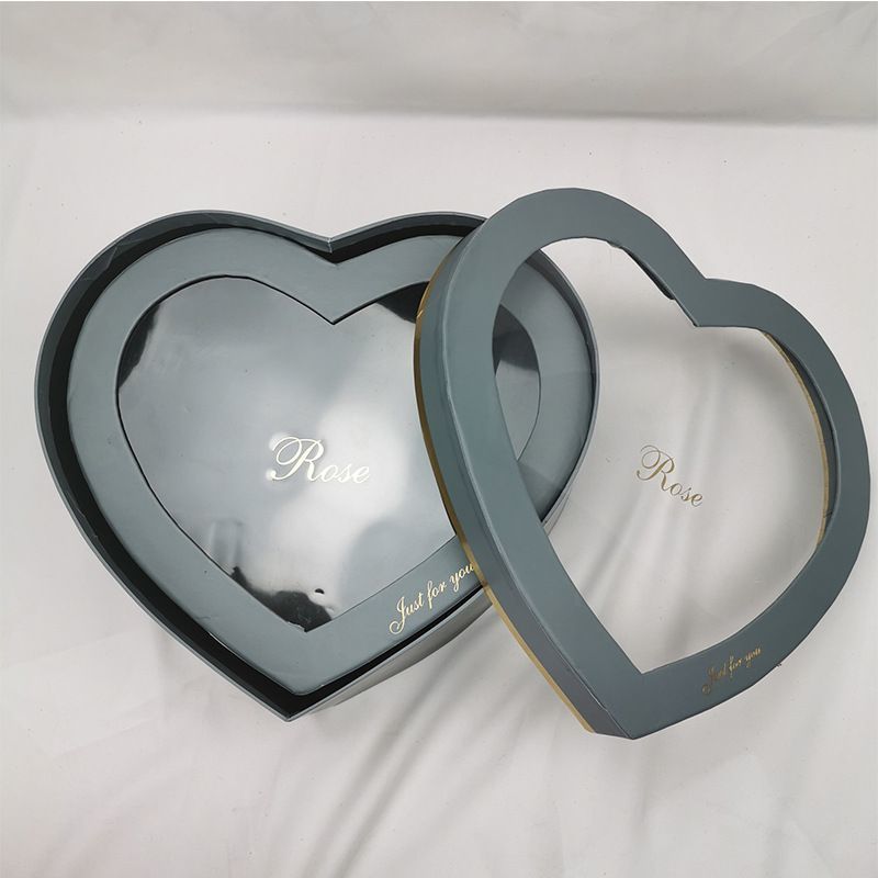 High Quality China Wholesale Custom Logo Printing Heart Shape Wedding Festival Gift Packaging Cardboard Box for Chocolates Cookies Candies Prensents