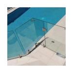 Transparency 12mm Toughened Glass Railings Easy Installation