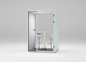 Wholesale Removable Soundproof office Pods Laminated Glass Regular Zum Office Meeting Pods from china suppliers