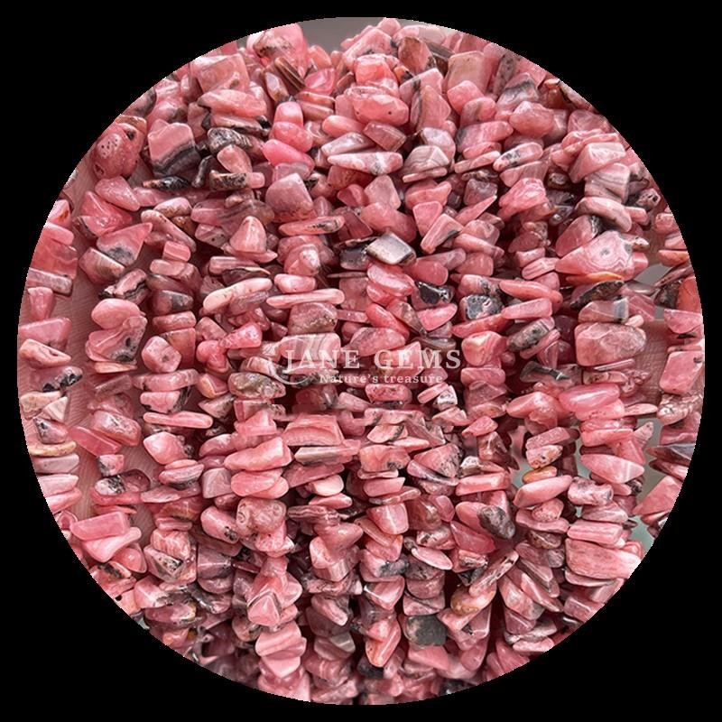 Moonstone Tourmaline Gems Bead Natural Crystal Irregular Shape Chip Gravel Stone Loose Bead Strands For Bracelets