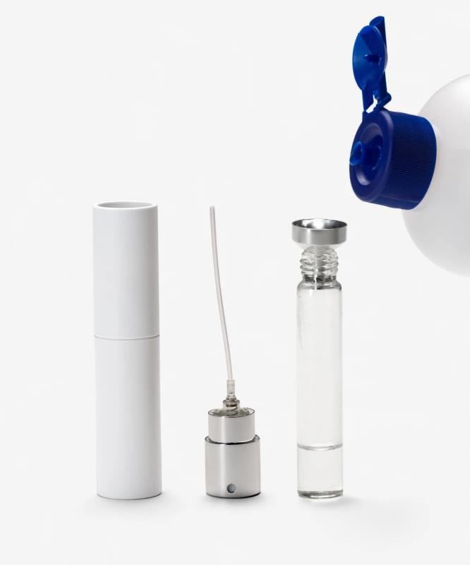 Vintage Mini Perfume Atomiser Plastic Spray Bottle For Fragrance