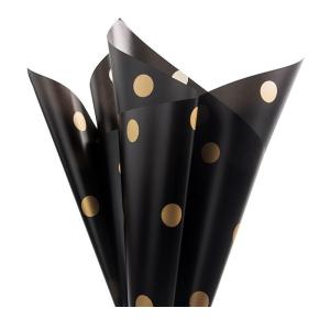 Wholesale 58cm X 58cm Translucent Florist Wrapping Paper Star And Dot Style from china suppliers